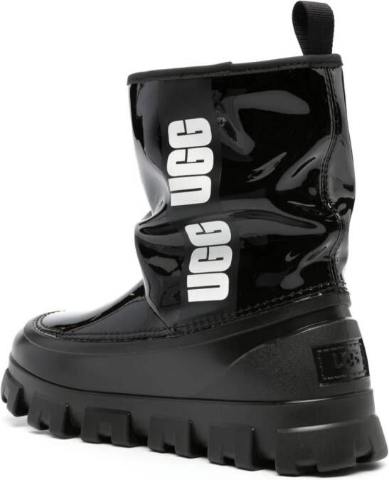 UGG Classic Brellah logo-print boots Black