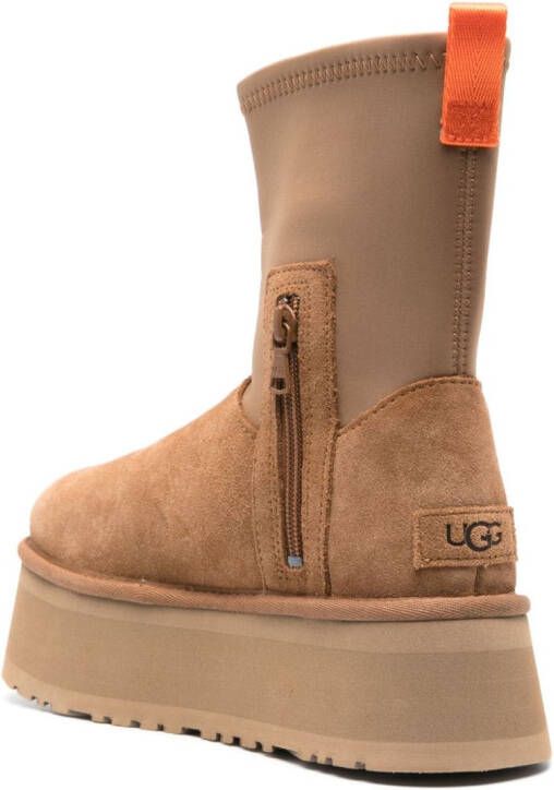 UGG Classic Dipper flatform boots Brown