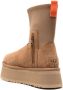 UGG Classic Dipper flatform boots Brown - Thumbnail 3
