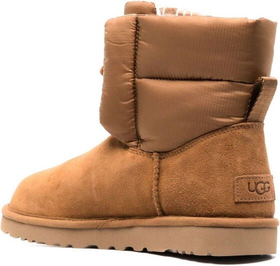 UGG Classic Maxi Toggle suede ankle boots Brown