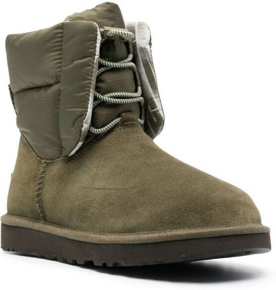 UGG Classic Maxi Toggle suede ankle boots Green