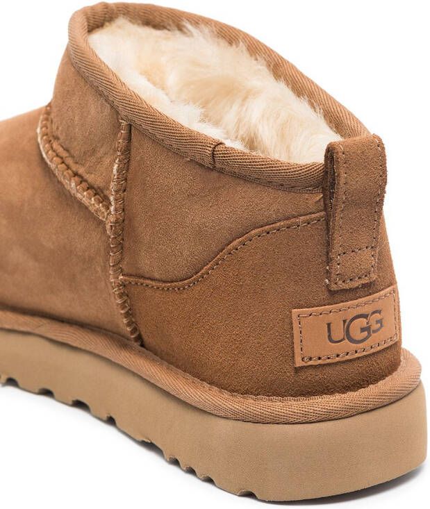 UGG Classic Ultra Mini ankle boots Brown