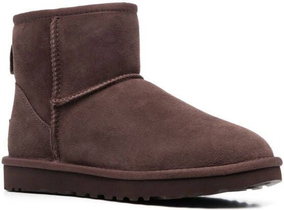 UGG Classic Mini II shearling ankle boots Brown
