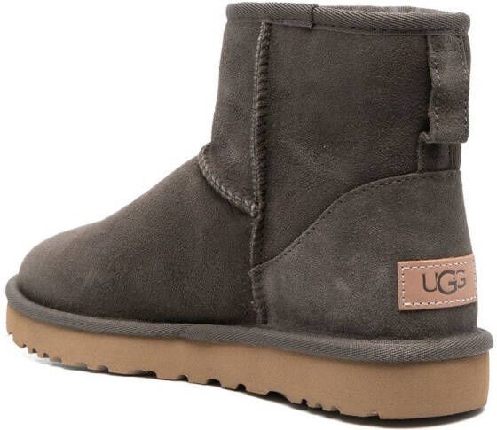 UGG Classic Mini II shearling ankle boots Grey