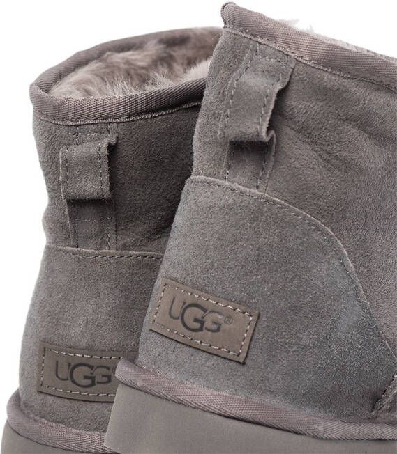 UGG Classic Mini II shearling ankle boots Grey