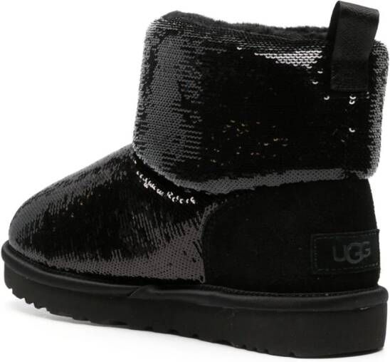 UGG Classic Mini Mirror Ball boots Black