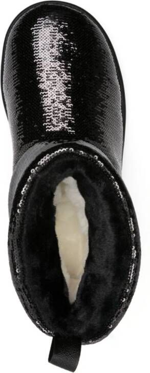 UGG Classic Mini Mirror Ball boots Black