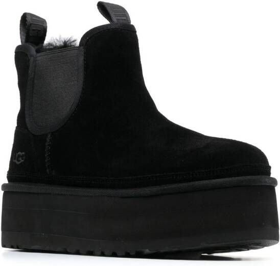 UGG Classic Mini platform ankle boots Black