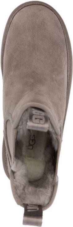 UGG Classic Mini platform ankle boots Grey