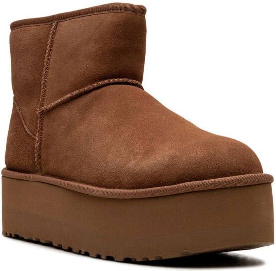 UGG Classic Mini Platform "Chestnut" boots Brown