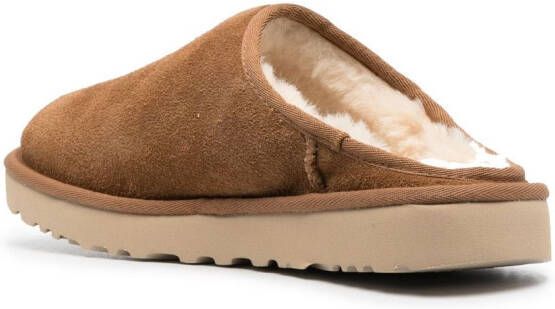 UGG Classic Slip On suede slippers Brown