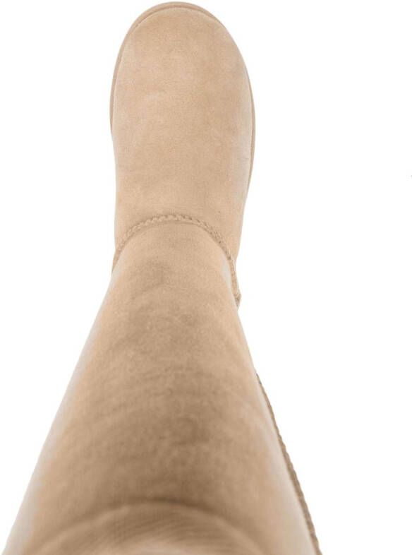 UGG Classic Tall II logo-patch suede boots Neutrals