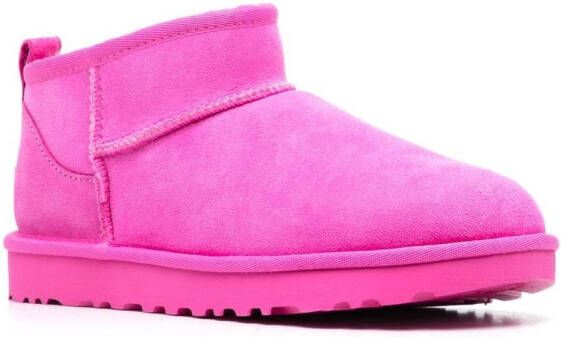 UGG Classic Ultra mini ankle boots Pink
