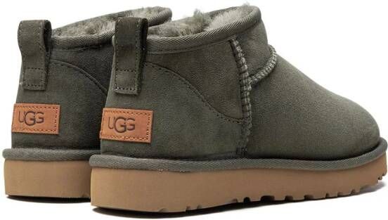 UGG Classic Ultra Mini "Forest Night" boots Green
