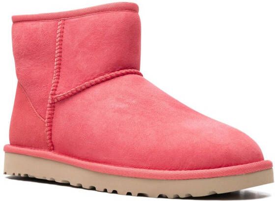 UGG Classic Ultra Mini "Hibiscus Pink" boots