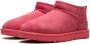 UGG Classic Ultra Mini suede boots Pink - Thumbnail 5