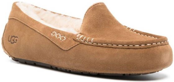 UGG Dakota shearling-lined loafers Neutrals