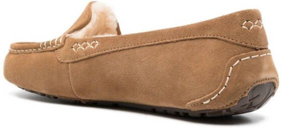 UGG Dakota shearling-lined loafers Neutrals