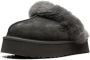 UGG Disquette shearling platform slippers Grey - Thumbnail 4