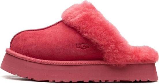 UGG Disquette shearling platform slippers Pink