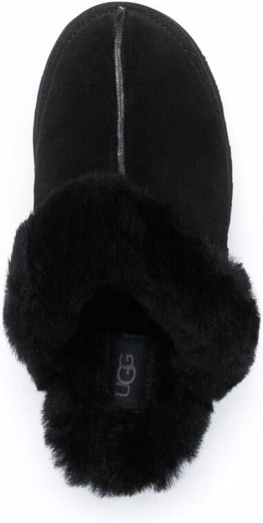 UGG Disquette suede slippers Black