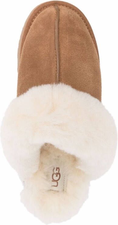 UGG Disquette suede slippers Brown