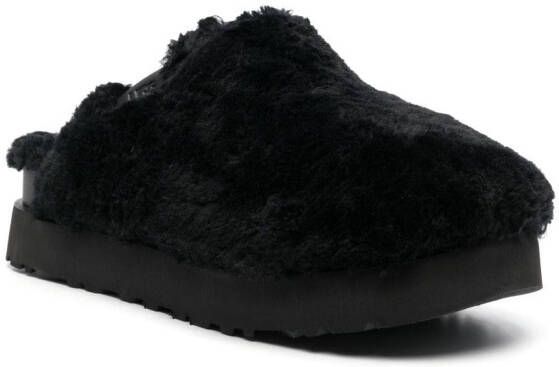 UGG Fuzz Sugar Slide slippers Black