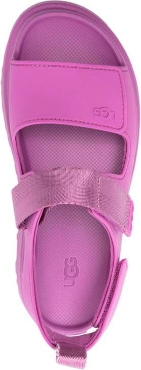 UGG Golden Glow touch-strap sandals Purple
