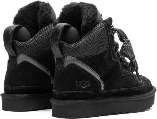 UGG Highmel lace-up suede sneakers Black