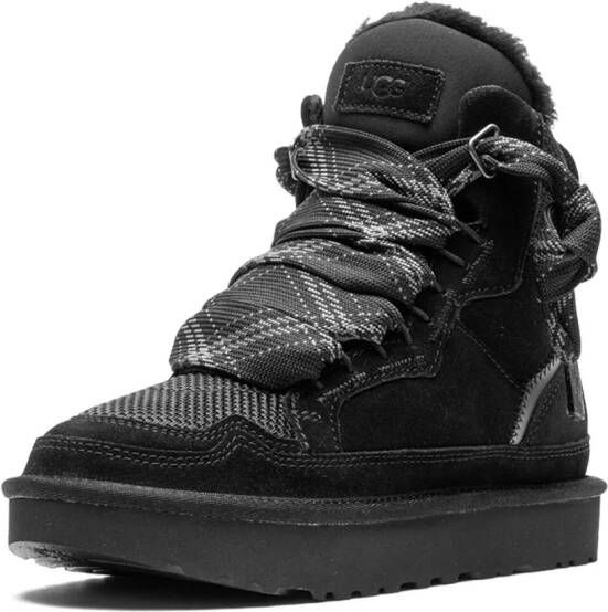 UGG Highmel lace-up suede sneakers Black