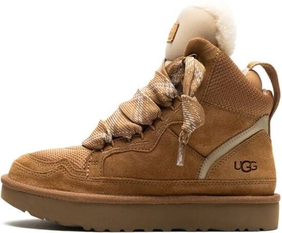 UGG Highmel lace-up suede sneakers Brown