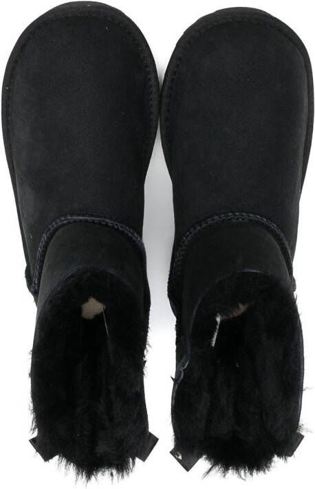 UGG Kids Bailey bow-detail ankle boots Black