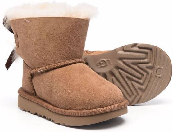 UGG Kids Bailey Bow II ankle boots Brown