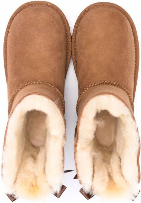UGG Kids Bailey Bow II ankle boots Brown