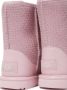 UGG Kids Classic II Hearts suede boots Pink - Thumbnail 4