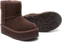 UGG Kids Classic Mini II logo-patch suede boots Brown - Thumbnail 2