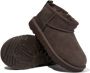 UGG Kids Classic Ultra Mini suede ankle boots Brown - Thumbnail 4