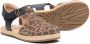 UGG Kids Emmery leopard sandals Brown - Thumbnail 2