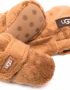 UGG Kids faux-fur boots and beanie set Brown - Thumbnail 2