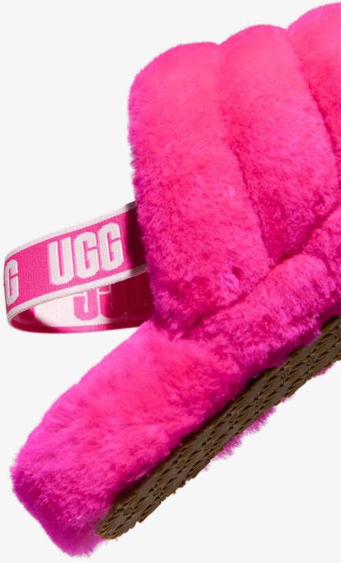 UGG Kids Fluff Yeah shearling slides Pink