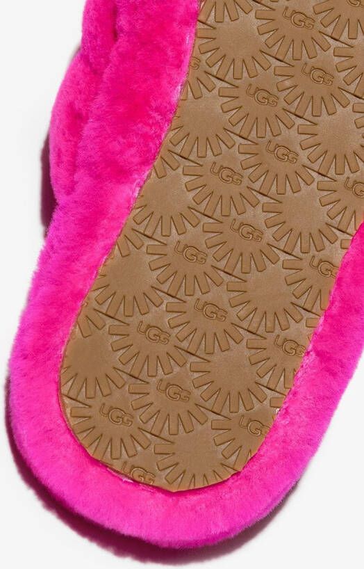 UGG Kids Fluff Yeah shearling slides Pink