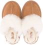 UGG Kids Funkette slingback shearling slippers Brown - Thumbnail 3