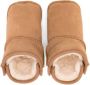UGG Kids leather shearling-lined ankle boots Brown - Thumbnail 3