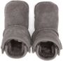 UGG Kids leather shearling-lined ankle boots Grey - Thumbnail 3