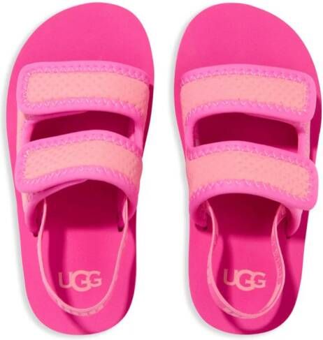 UGG Kids Lennon slingback sandals Pink