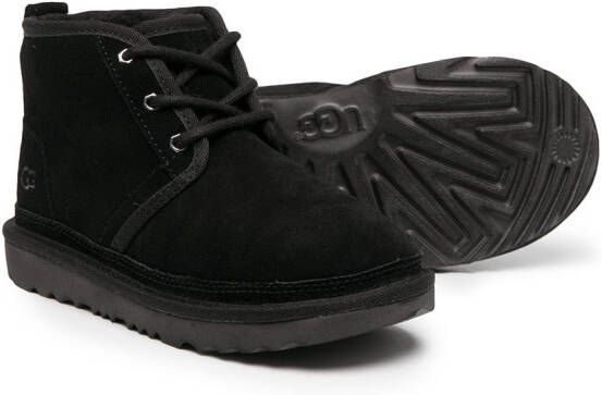 UGG Kids Neumel II lace-up boots Black