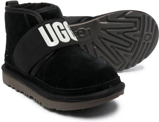 UGG Kids Neumel II sheepskin boots Black