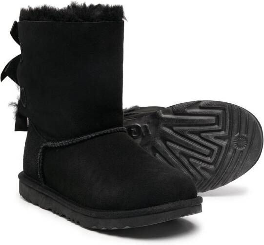 UGG Kids slip-on ankle boots Black