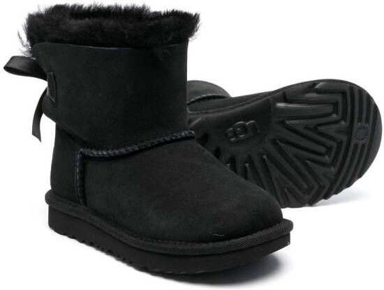 UGG Kids suede ankle boots Black