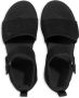 UGG Kids suede touch strap sandals Black - Thumbnail 3